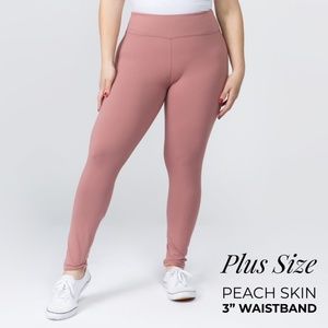 Mauve Super Soft Plus Size Leggings